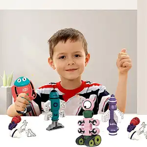 Magnetic Twin Robot Toys