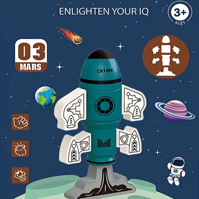 Magnetic Rocket Toys