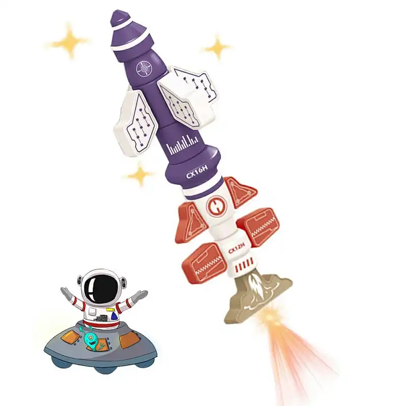 Magnetic Twin Rocket Toys