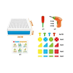 Drill Design Puzzle Set 132 Pieces