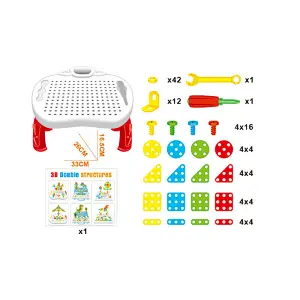 Drill Design Puzzle Set 186 Pieces