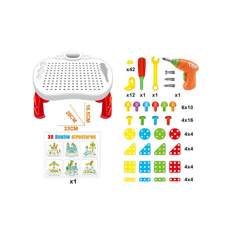 Drill Design Puzzle Set 247 Pieces