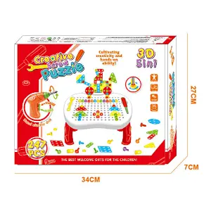 Drill Design Puzzle Set 247 Pieces