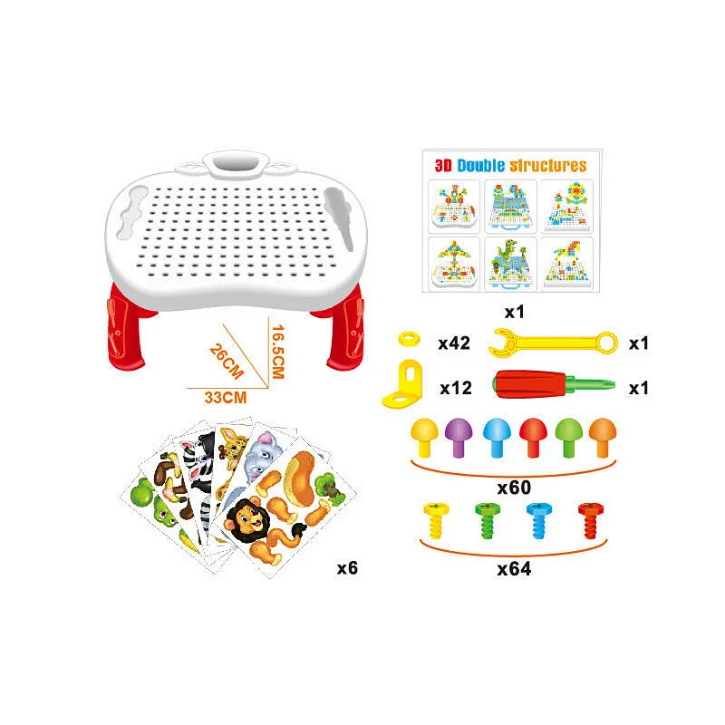 Drill Design Puzzle Set 188 Pieces