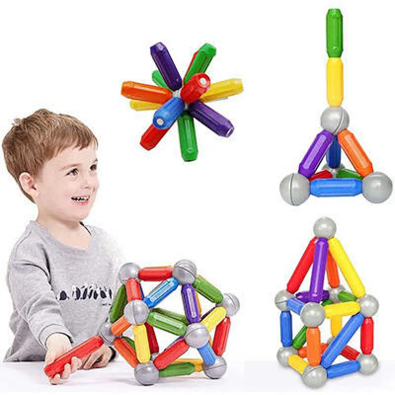 Magnetic Block Puzzles 64 Pieces