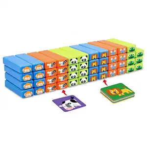 DOMINO Block Stacking Game