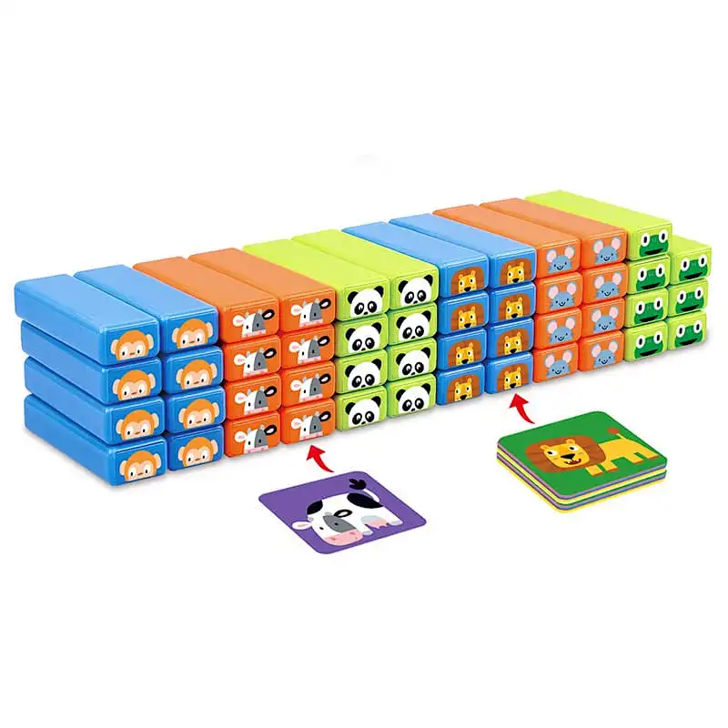 DOMINO Block Stacking Game