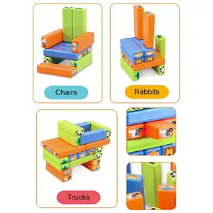 DOMINO Block Stacking Game