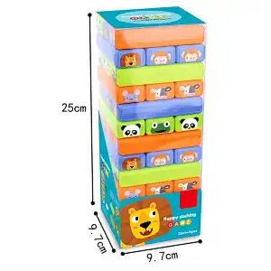 DOMINO Block Stacking Game