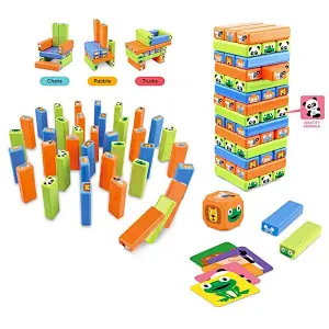 DOMINO Block Stacking Game
