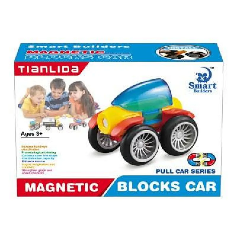 Magnetic Toy Cars 5 Pieces