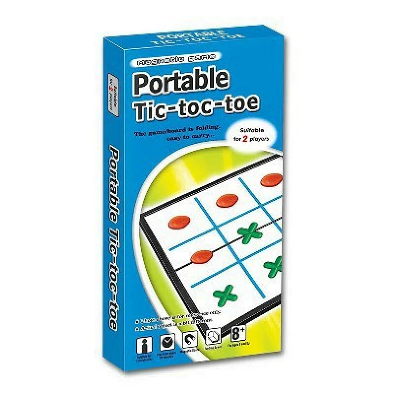 Folding Magnetic Tic-Tac-Toe Game