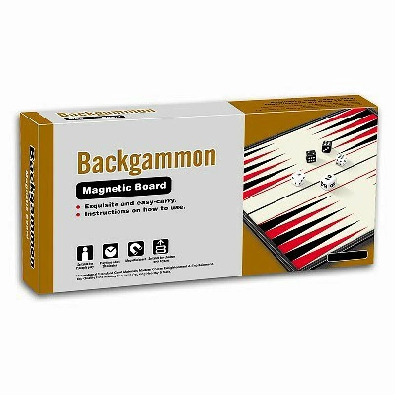 Magnetic Backgammon Game