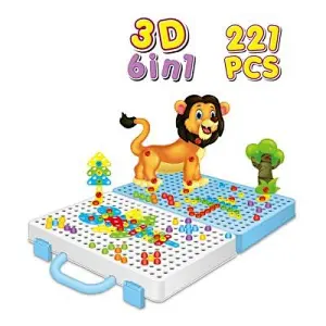 Drill Design Puzzle Set 221 Pieces