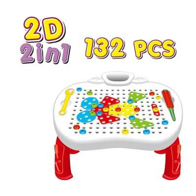 Drill Design Puzzle Set 132 Pieces