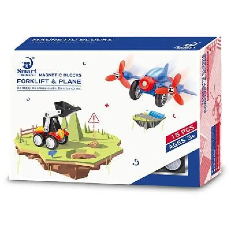 Magnetic Block Toys 15 Pieces
