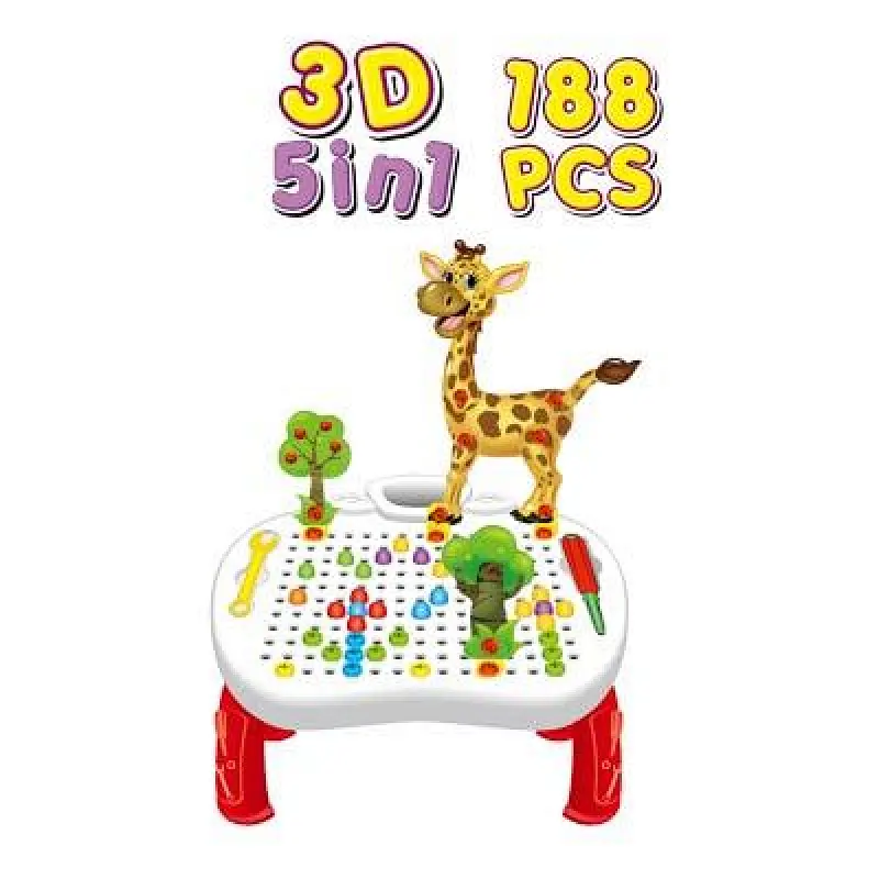 Drill Design Puzzle Set 188 Pieces