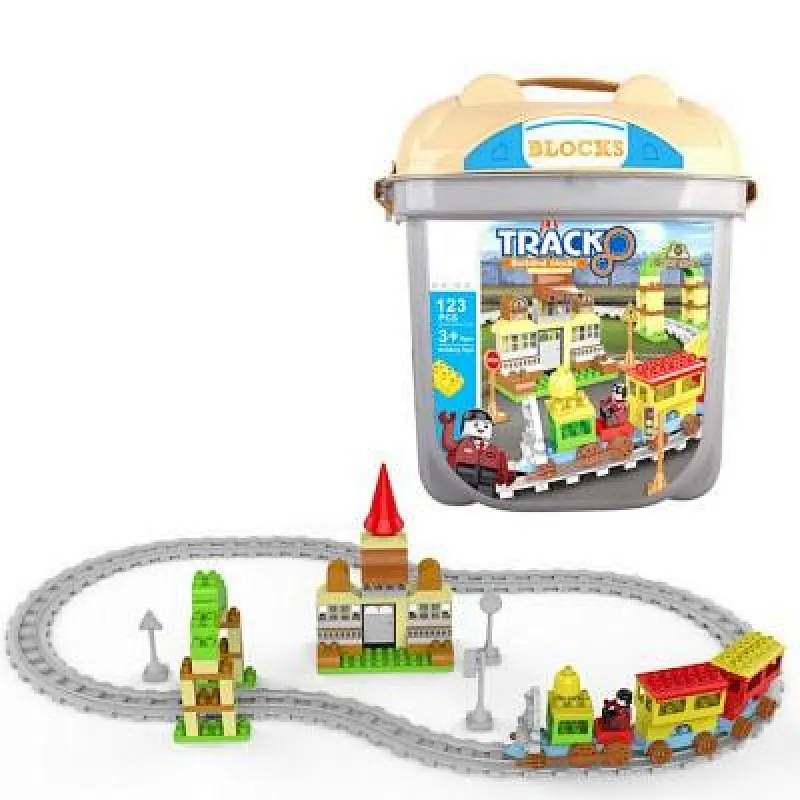Track Series Building Blocks 123 Pieces