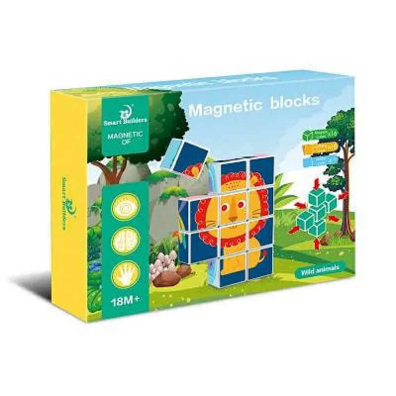 Magnetic Cube Puzzles 16 Cubes