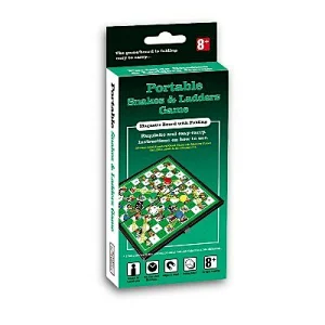 Portable Snakes & Ladders Game