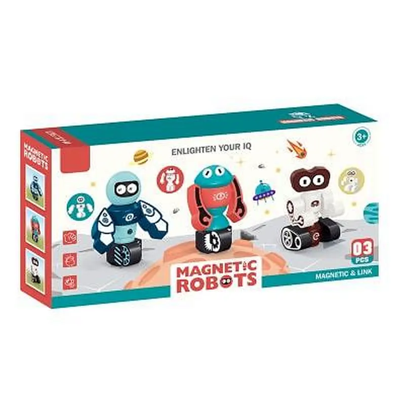 Magnetic Robot Toys Combination