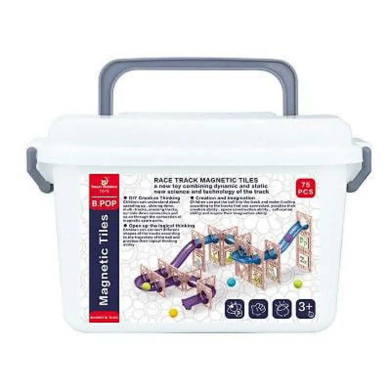 Magnetic Tiles 75 Pieces