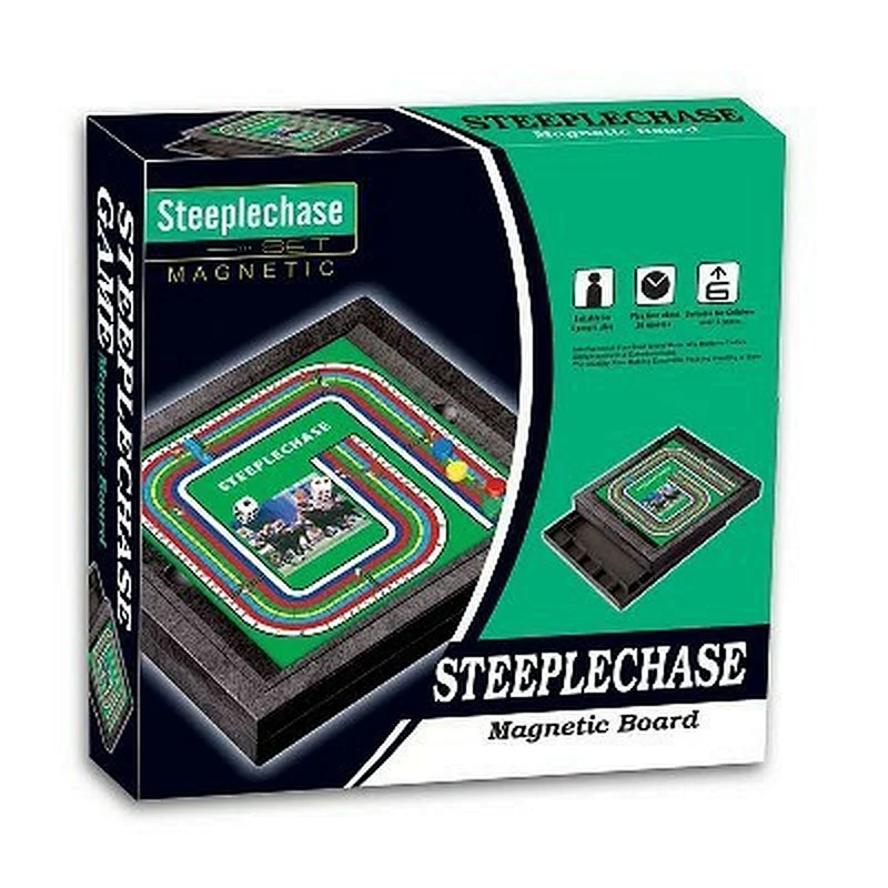 Magnetic Steeplechase Board Game