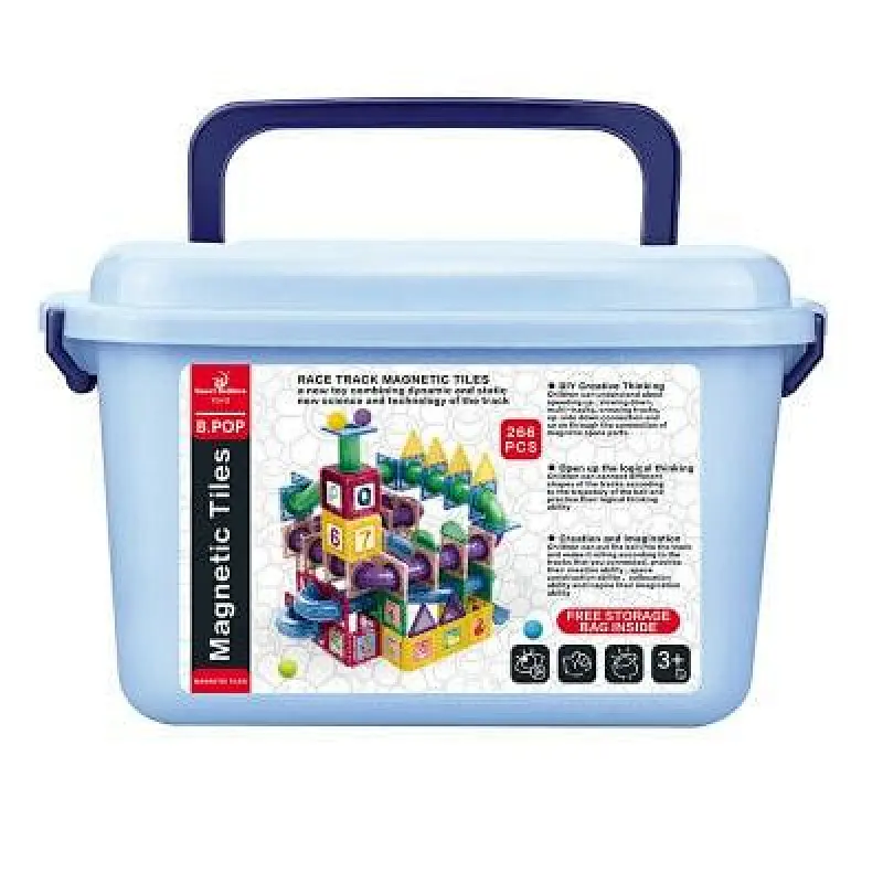Magnetic Tiles 266 Pieces