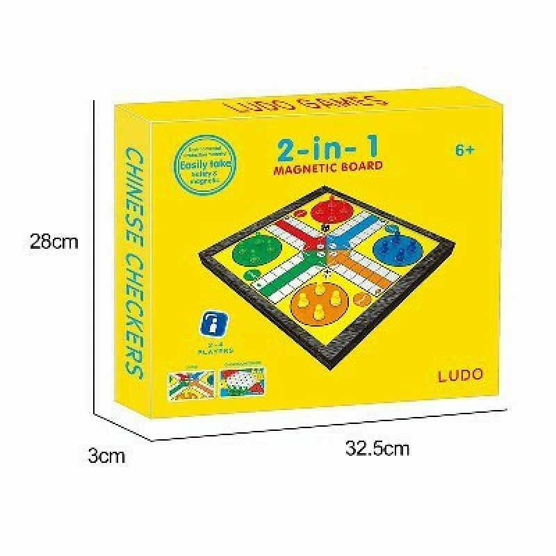 2 in 1 Magnetic Board Game (Medium)