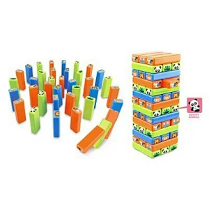 DOMINO Block Stacking Game