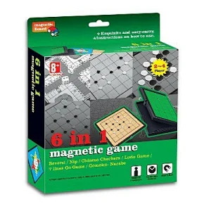 6 in 1 Magnetic Board Game