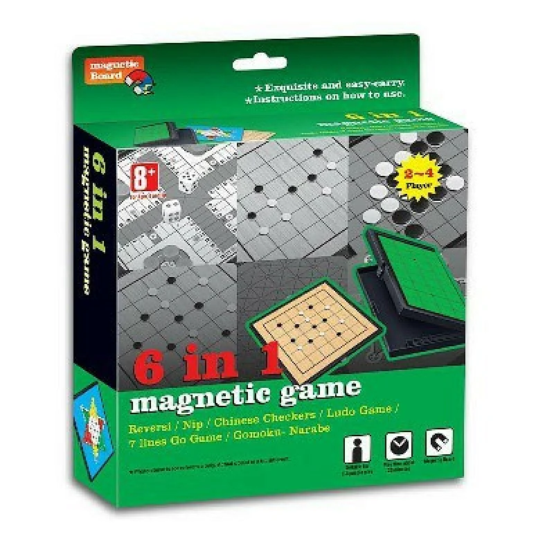 6 in 1 Magnetic Board Game