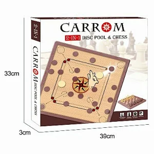 2 in 1 Disc Pool & Chess