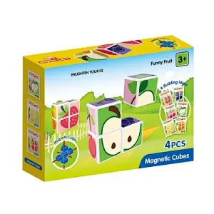 Magnetic Cube Puzzles 4 Cubes