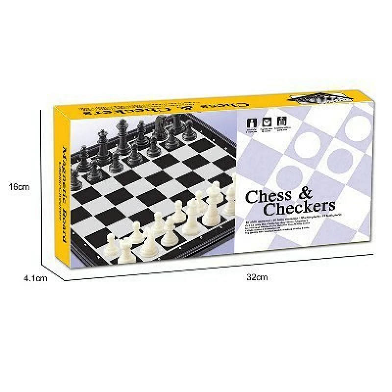 Magnetic Chess & Checkers