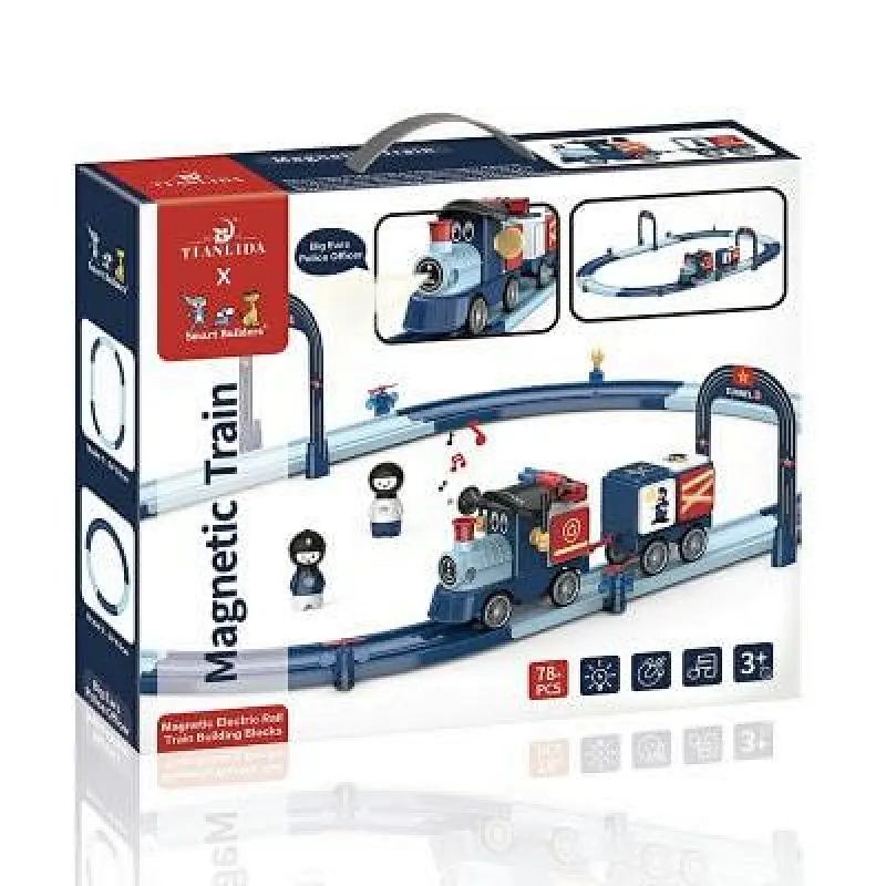 Magnetic Block Puzzles 78 Pieces