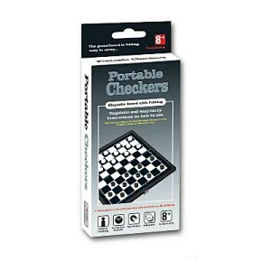 Magnetic Checkers Set