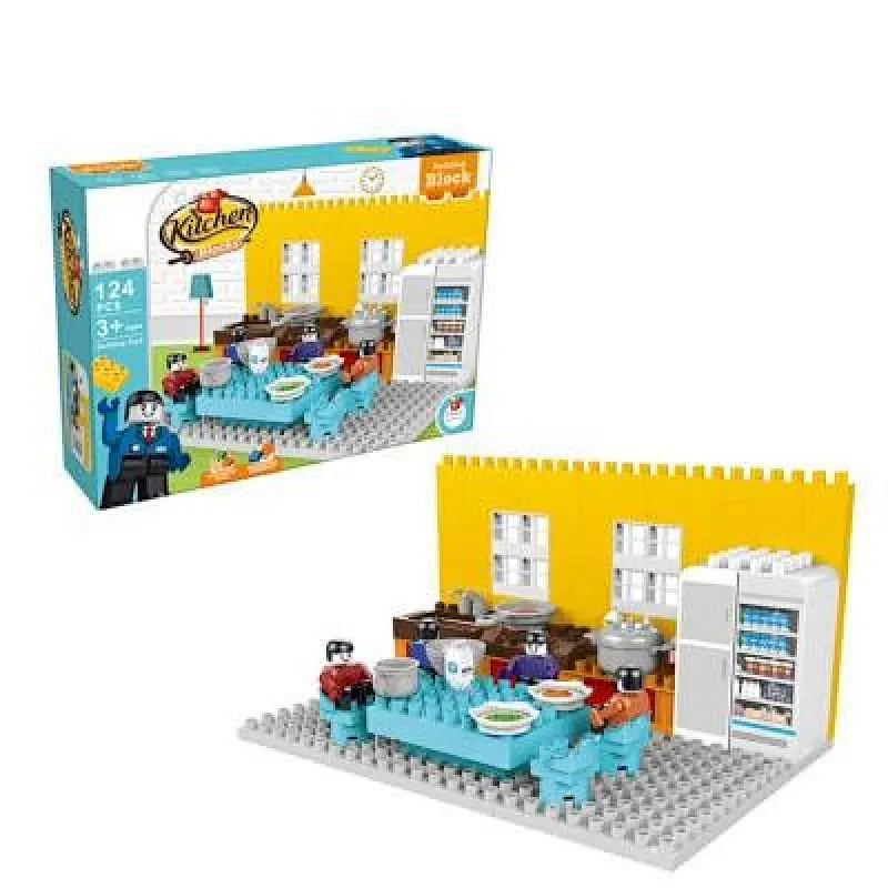 Kitchen Series Building Blocks Toys 181 Pieces