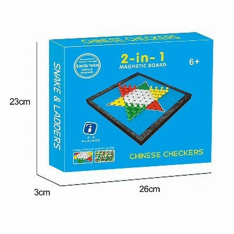 2 in 1 Magnetic Board Game (Small)