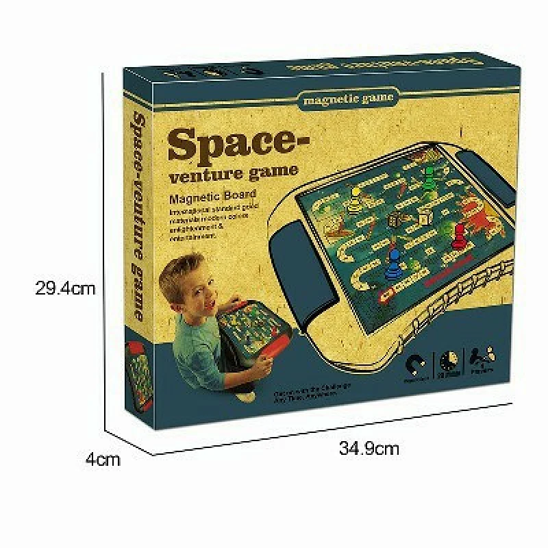 Magnetic Space-Venture Game