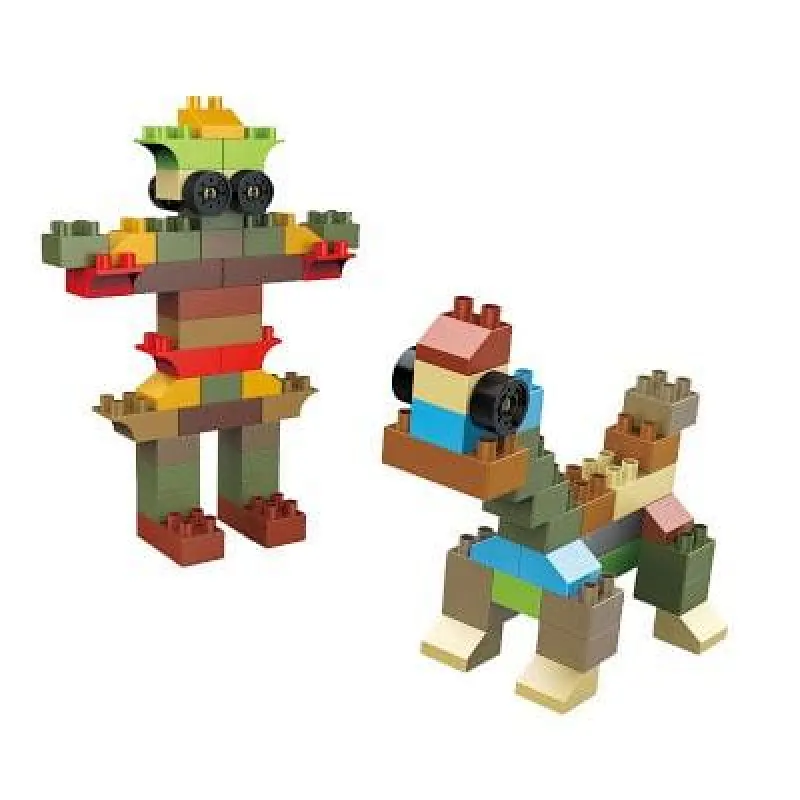 Kid Building Blocks DIY Toys 72 Pieces