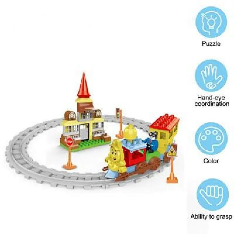 Track Series Building Blocks 88 Pieces