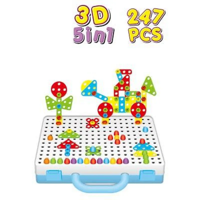 Drill Design Puzzle Set 247 Pieces
