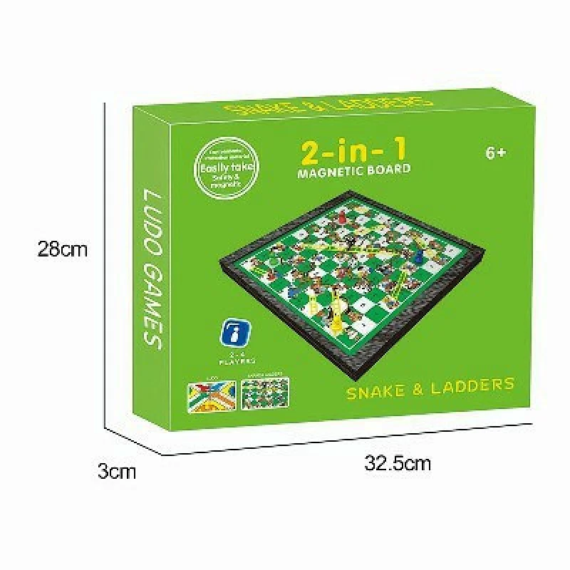 2 in 1 Magnetic Board Game (Medium)