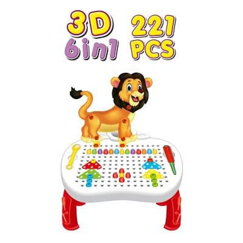 Drill Design Puzzle Set 221 Pieces