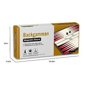 Magnetic Backgammon Game