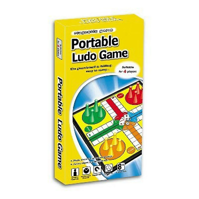 Folding Magnetic Ludo Game Set
