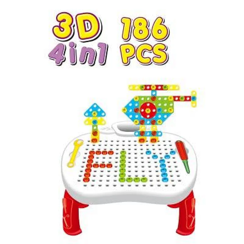 Drill Design Puzzle Set 186 Pieces