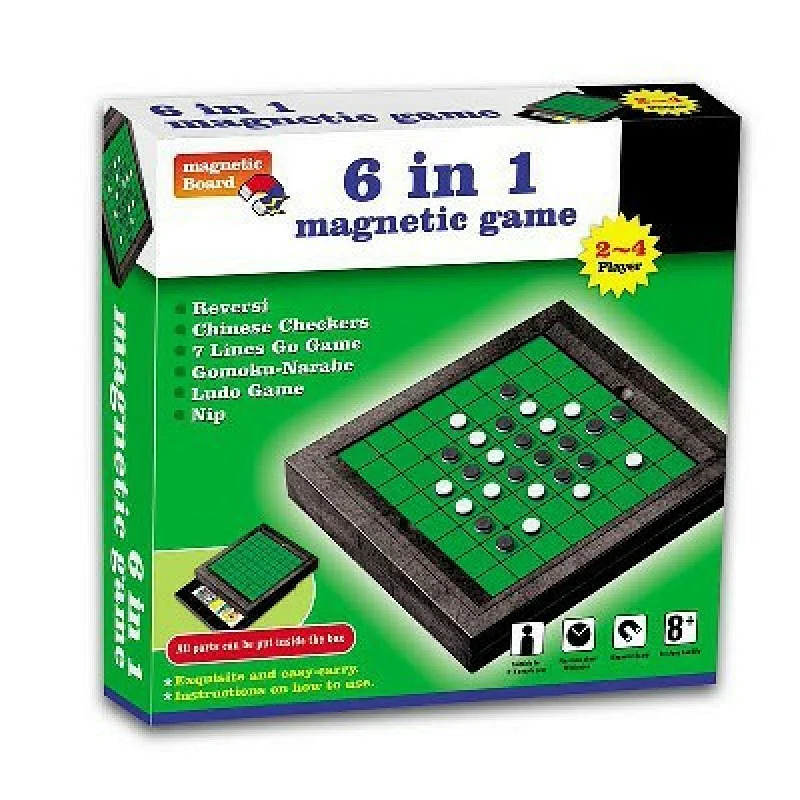 6 in 1 Magnetic Board Game