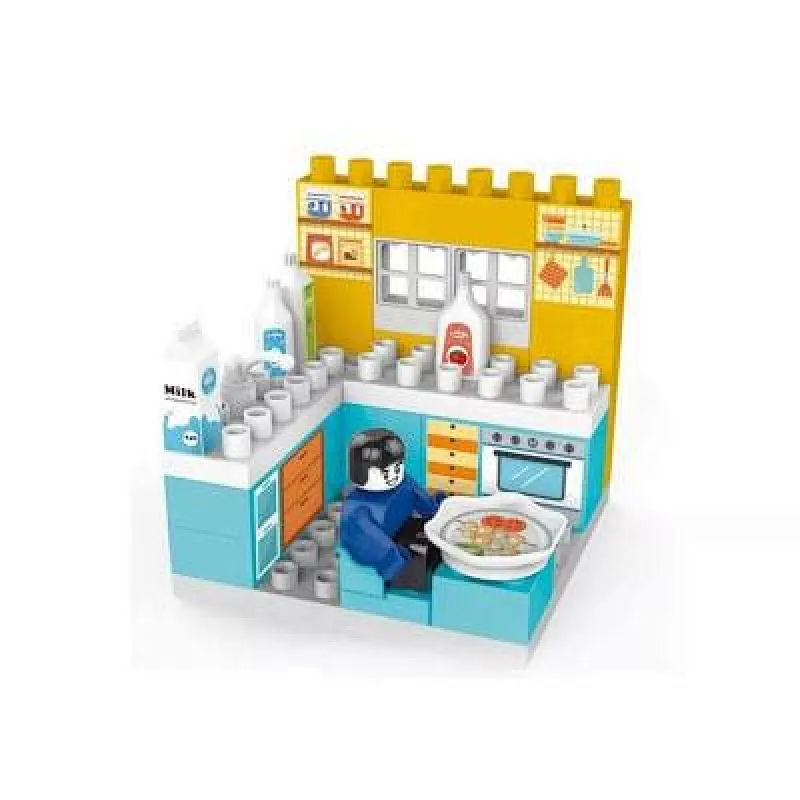Kitchen Series Building Blocks Toys 31 Pieces